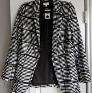 NWT Bohme Aspyn Blazer in Houndstooth